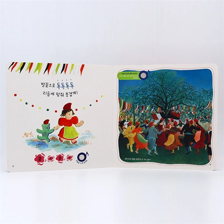 Eco-friendly Professional Sound Book With Customized Design